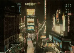 Times Square Postcard 2000