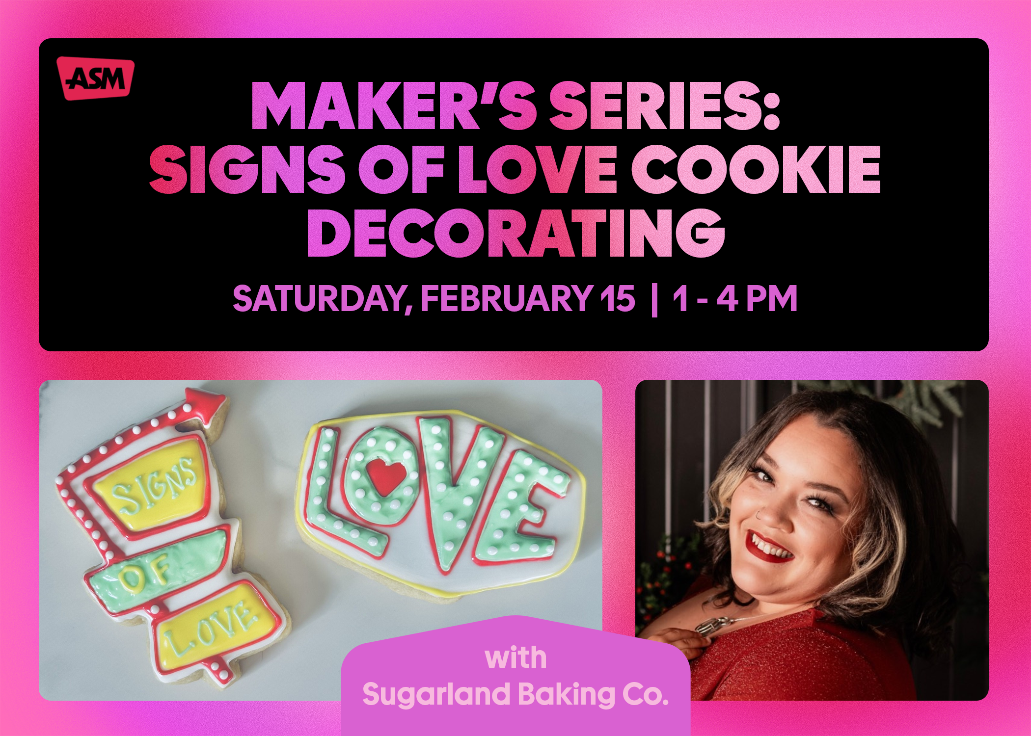 Maker Series: Signs of Love Cookie Decorating