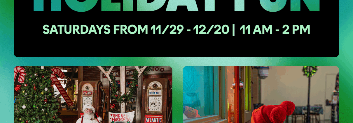 Join the ASM for holiday fun every Saturday November 29 through December 20