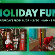 Join the ASM for holiday fun every Saturday November 29 through December 20