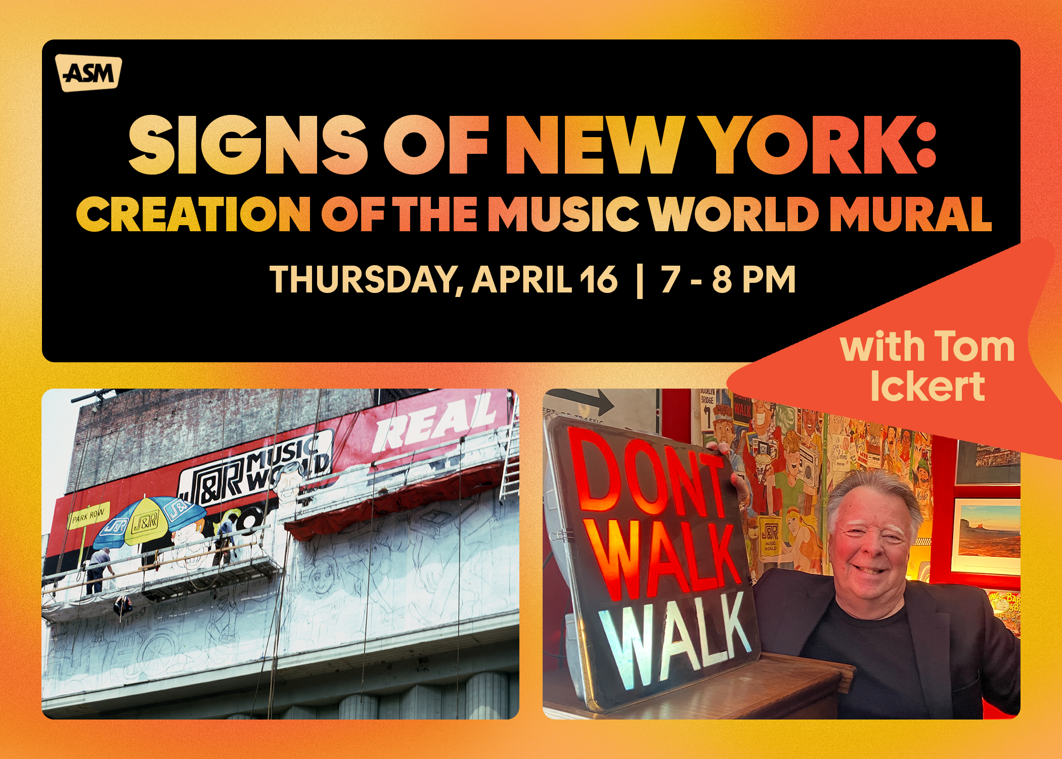 Signs of New York: Creation of the Music World Mural