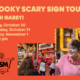 Spooky Scary Sign Tours with Gabby