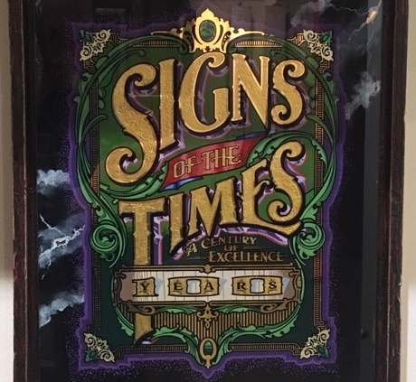 Signs of the Times 100 yrs