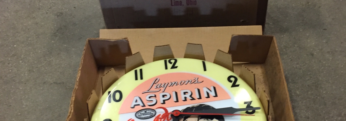 clock with box