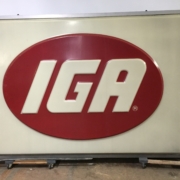 large plastic