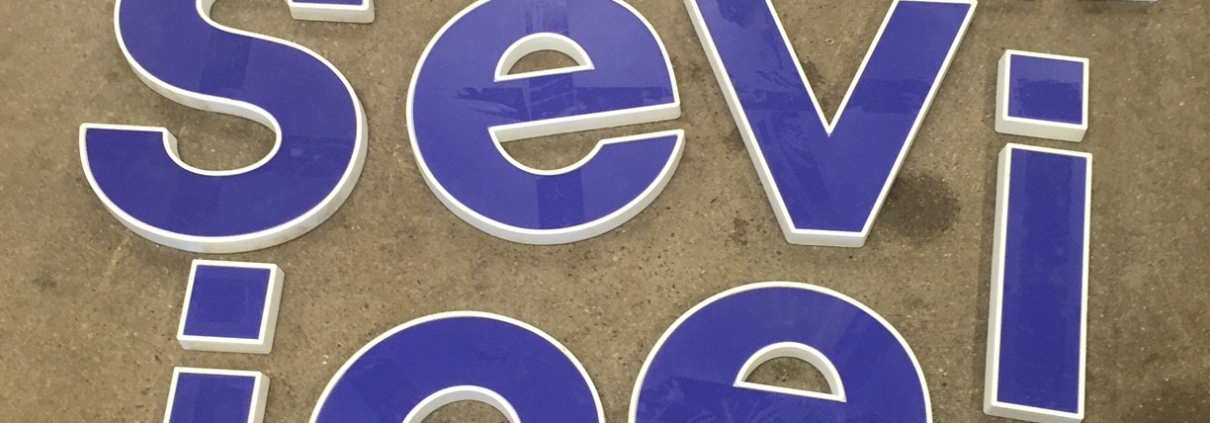 plastic letters