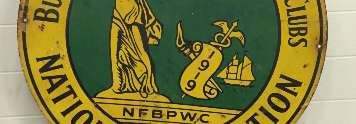 tin sign