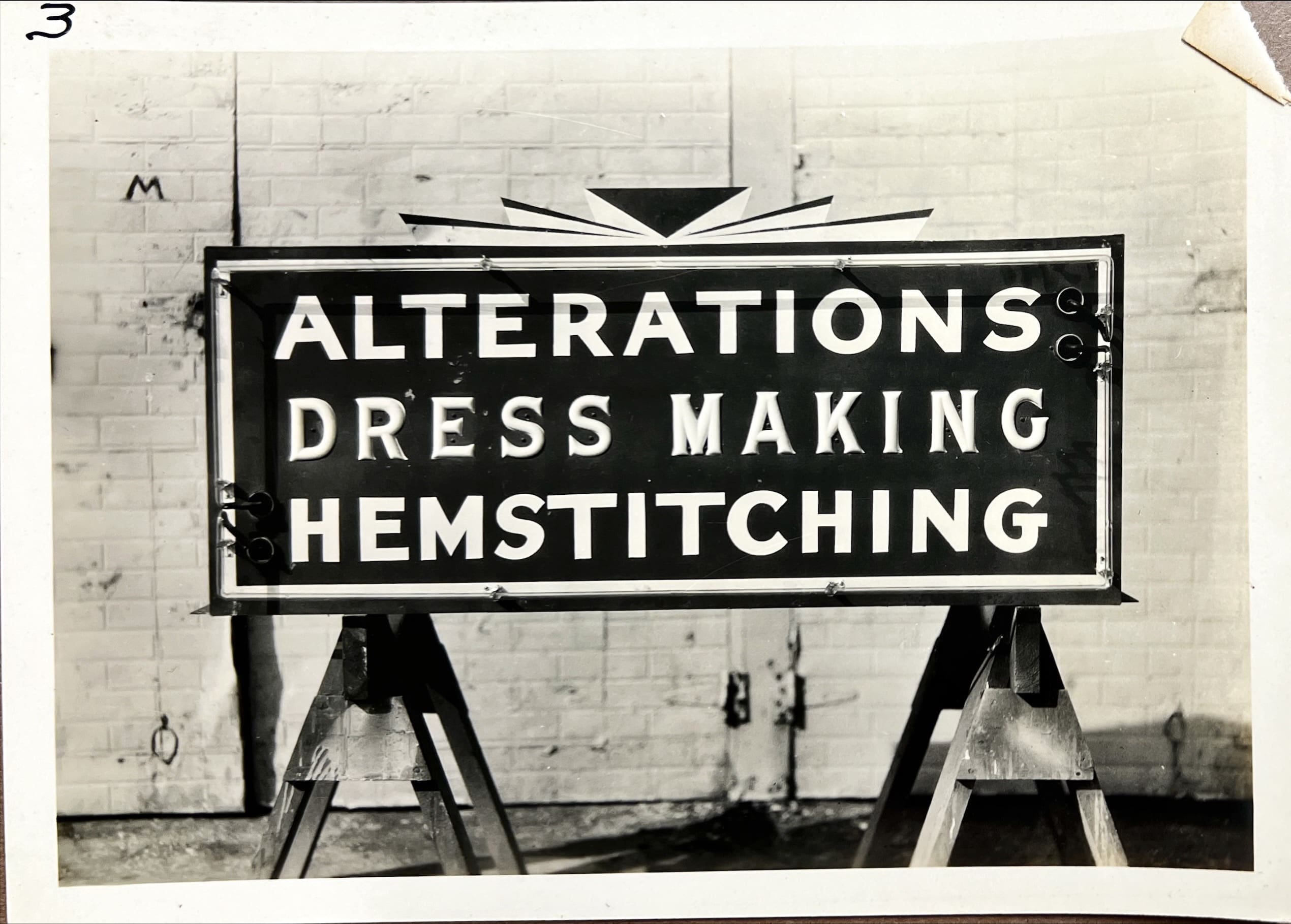 Alterations Dressmaking Hemstitching Early Opal & Neon Sign ...