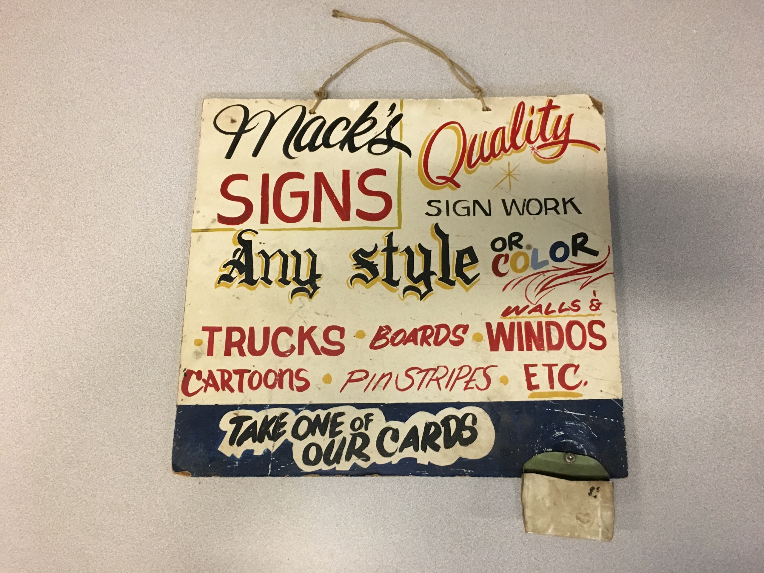 sign