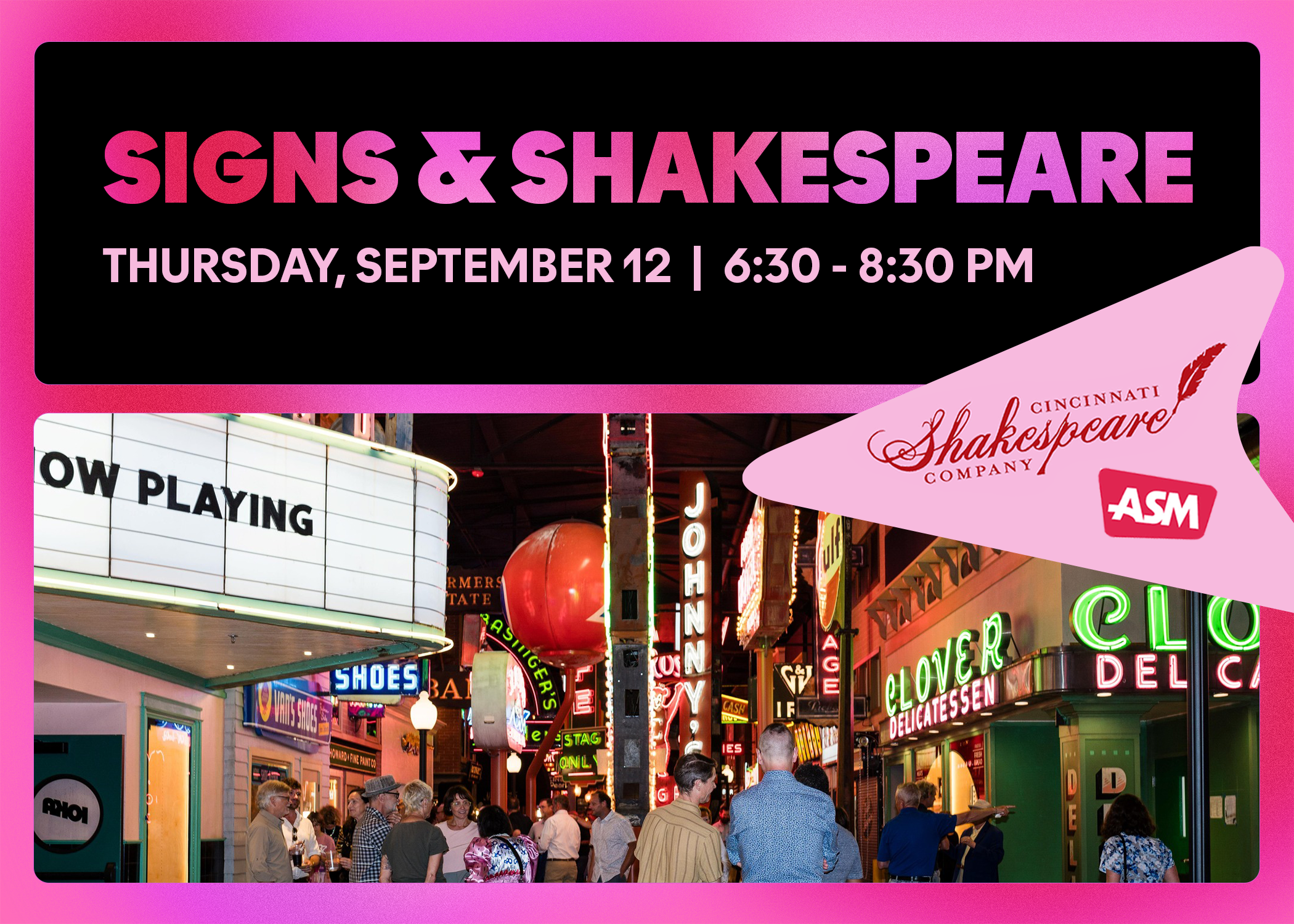 Signs & Shakespeare